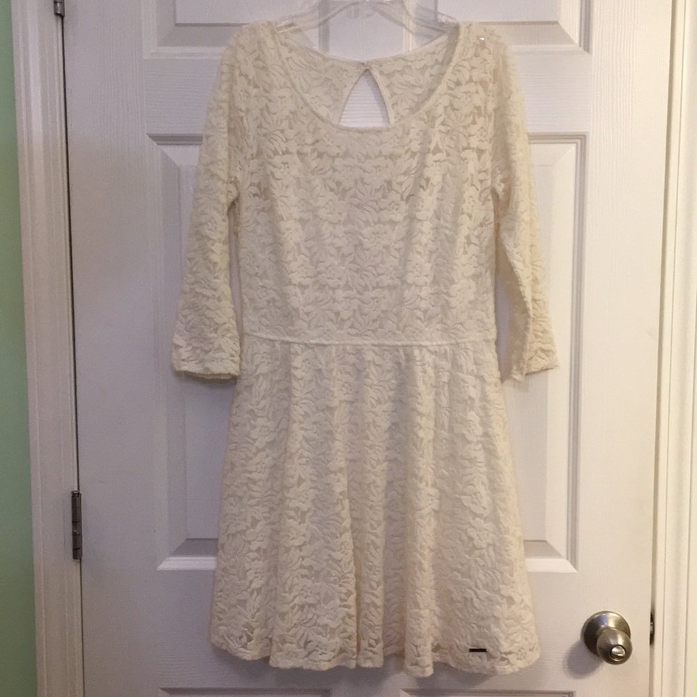 NWOT Abercrombie & Fitch White Lace Dress